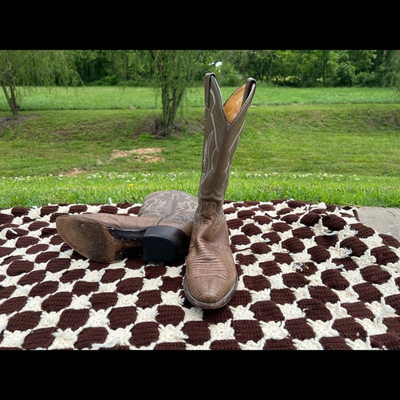 Justin Cowboy boots - Picture 3 of 10